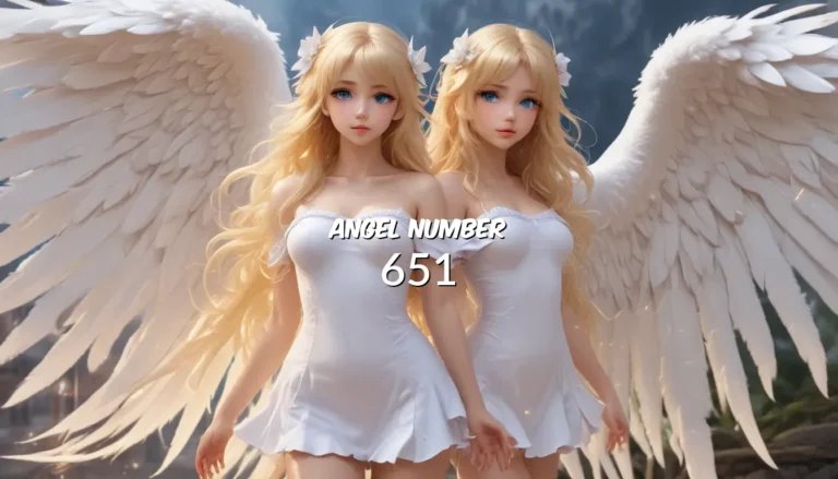 Angel Number 651 – Exploring the Meaning and Symbolism