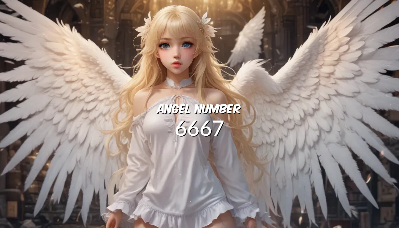 6667 angel number 53bad585