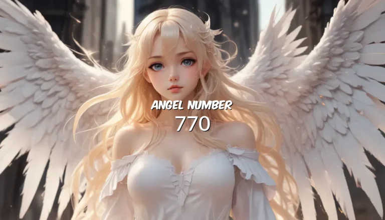 Angel Number 770 – Decoding Its Meaning and Symbolism