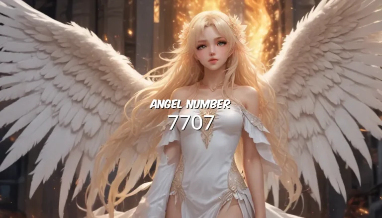 Unveiling the Meaning of Angel Number 7707 and Its Significance for Twin Flames