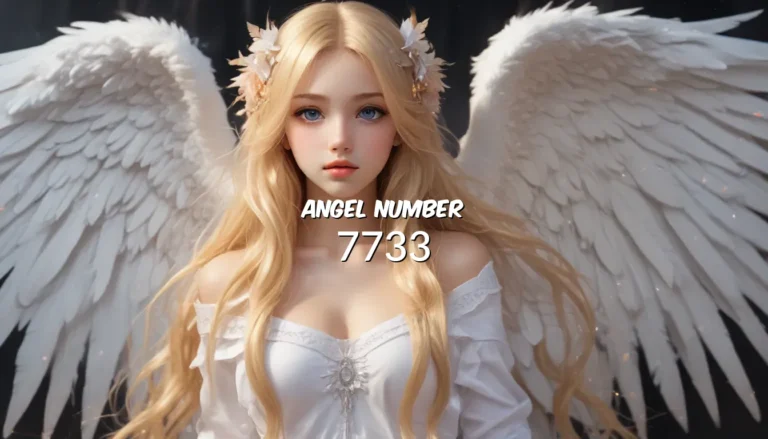 Angel Number 7733 – Unlocking the Meaning and Guidance for Spiritual Growth