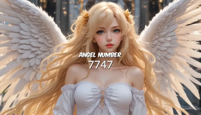 Understanding Angel Number 7747: Finding Meaning and Guidance for Your Life