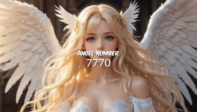 Unlocking the Secrets of 7770 Angel Number