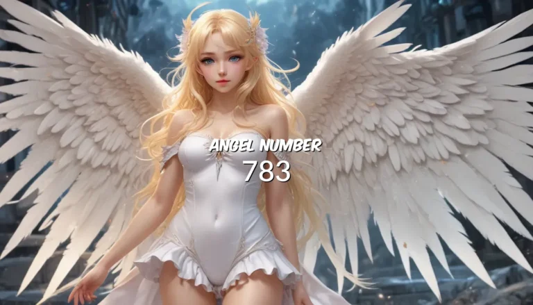 Unveiling the Meaning of 783 Angel Number