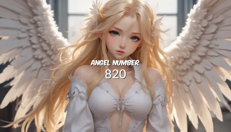 Angel Number 820 – Unlocking the Meaning and Symbolism