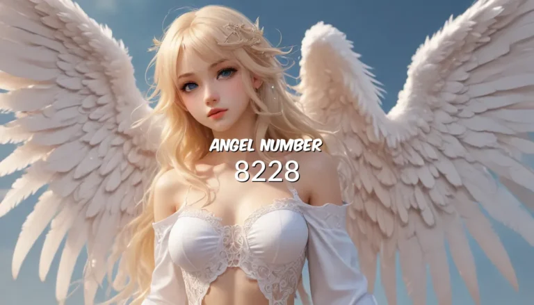 Understanding 8228 Angel Number and Its Deep Meaning for Your Spiritual Journey