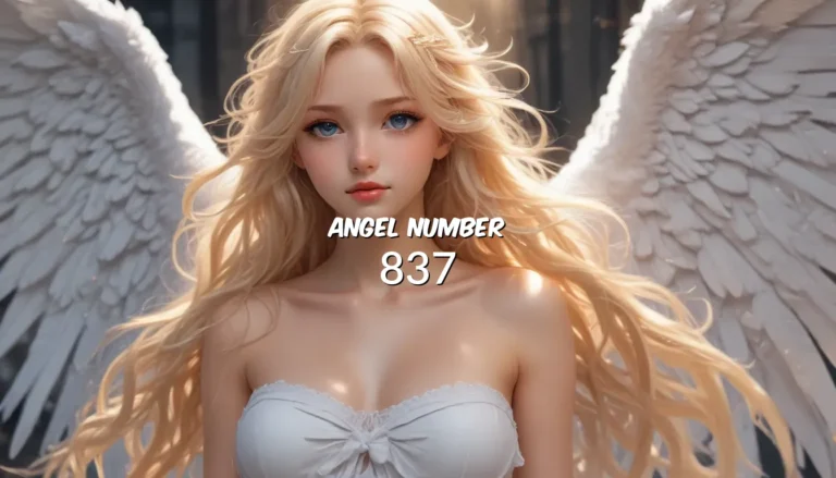 Understanding Angel Number 837: Unveiling Its Meaning and Symbolism