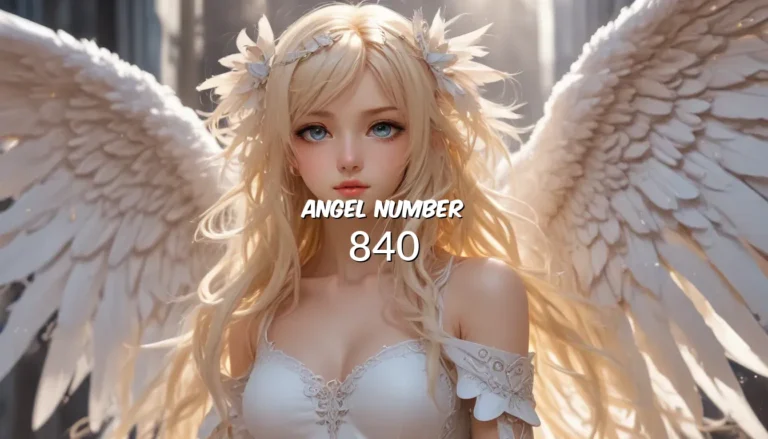 Understanding the Mystery of Angel Number 840