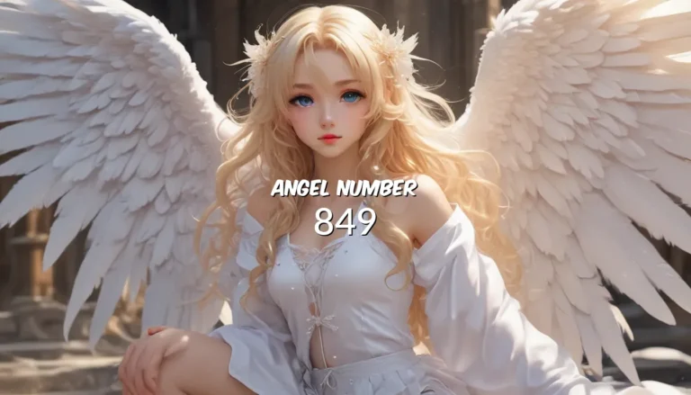 Angel Number 849 Meaning and Symbolism: A Complete Guide to Understanding