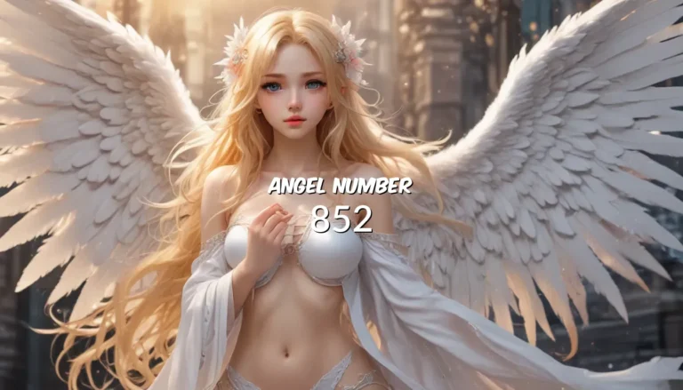 Angel Number 852: Unveiling Its Meaning and Symbolism