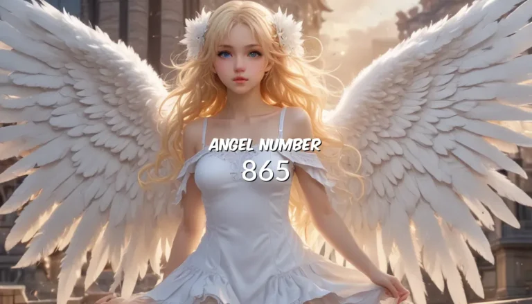 Discover the Power of Angel Number 865