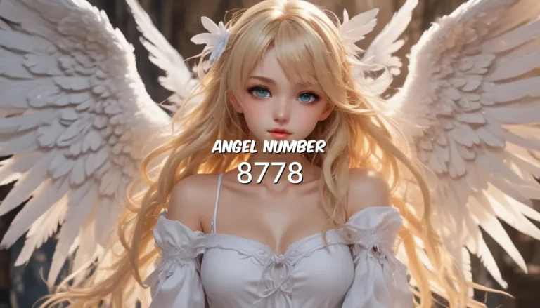 Exploring the Enigmatic 8778 Angel Number: Unraveling Its Secrets