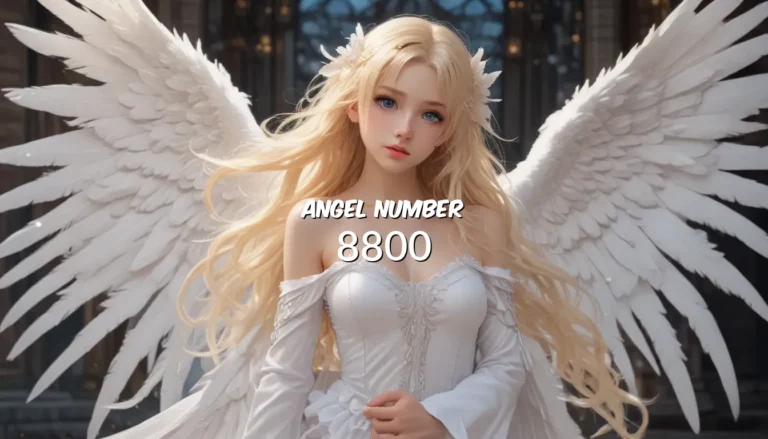 Understanding the 8800 Angel Number: Unveiling its Meaning and Symbolism