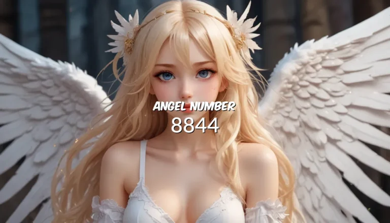 Exploring the Meaning of 8844 Angel Number