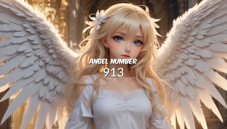 Understanding the Significance of Angel Number 913