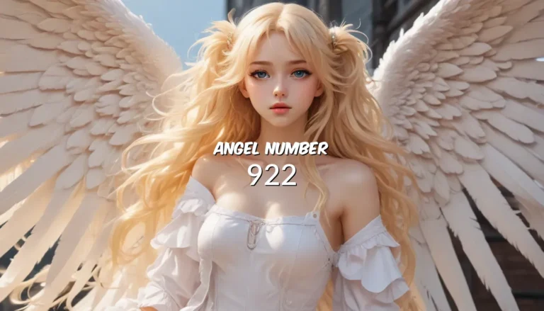 Angel Number 922 – Discover the Meaning and Symbolism Behind This Number