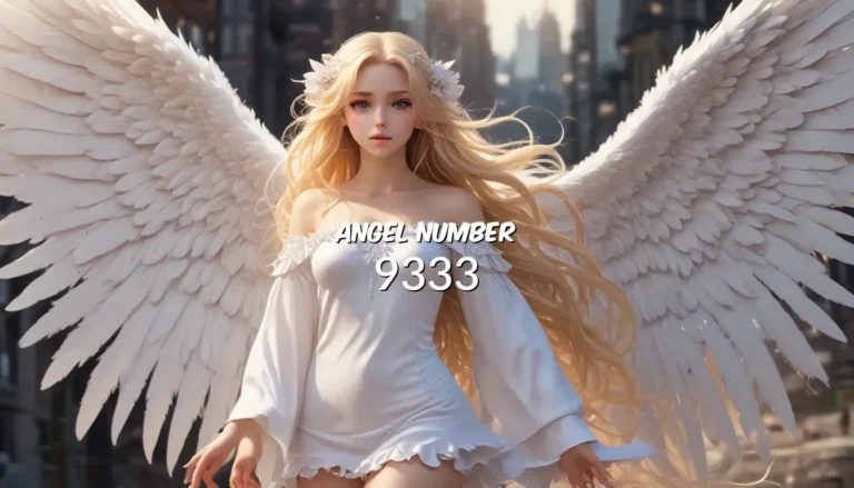 Unveiling the Meaning and Symbolism of Angel Number 9333