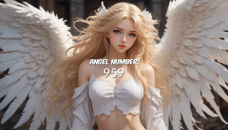 Angel Number 959 – A Detailed Look into Its Meaning and Symbolism