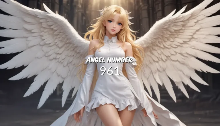 Angel Number 961: Understanding the Power of Endings and Beginnings