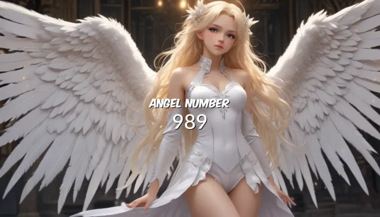 Understanding Angel Number 989: Symbolism and Meaning