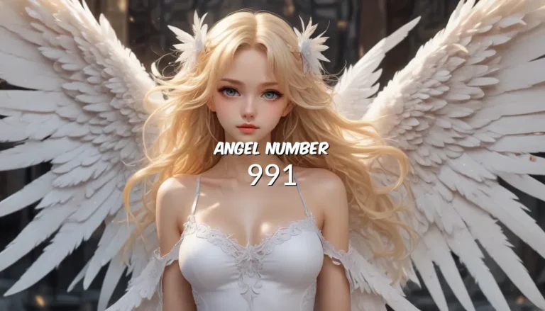 Angel Number 991 – Decoding the Message from the Angels