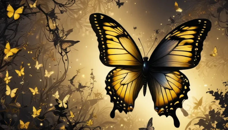 The Symbolic Meaning of Black and Yellow Butterflies