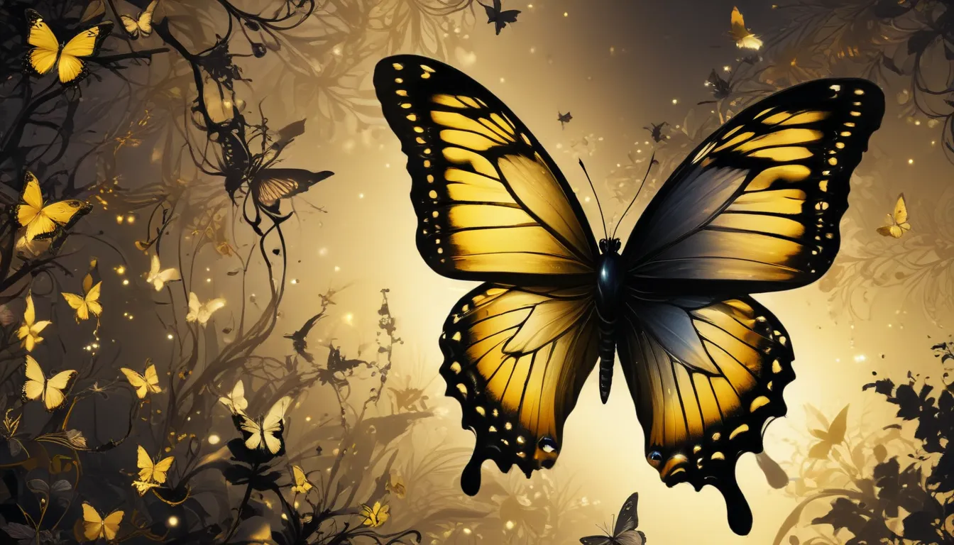 black and yellow butterfly meaning e08ddba4