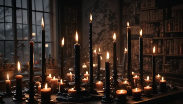 The Power of Black Candles in Feng Shui