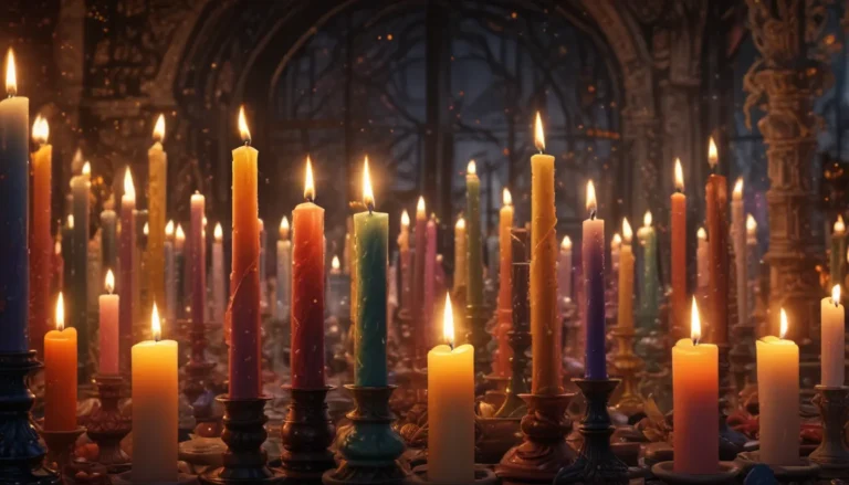 The Power of Colored Candles in Magic and Rituals