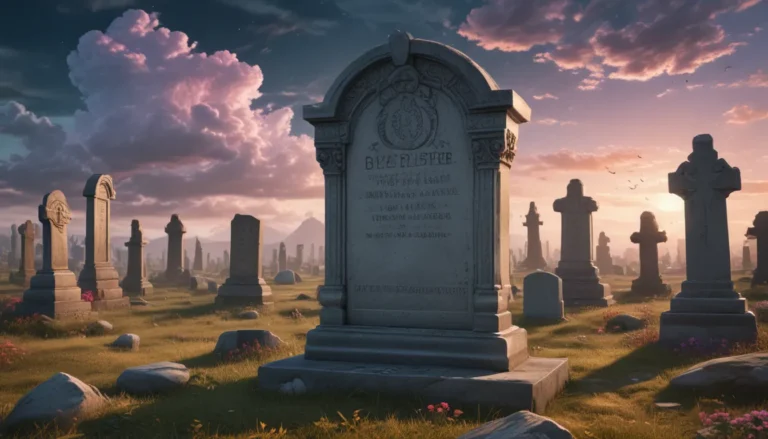 Unveiling the Symbolism of Tombstones in Dreams